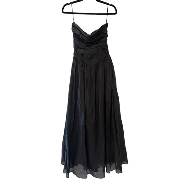 New Reformation Iben Dress Black - Picture 2 of 5